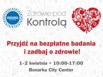 Bezpłatne badania dla dzieci i dorosłych @ Bonarka City Kraków
