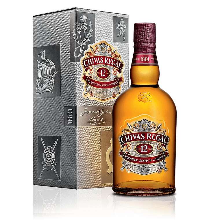 Whisky CHIVAS REGAL 12YO WHISKY 0,7L Stokrotka. Oferta zbiorcza.