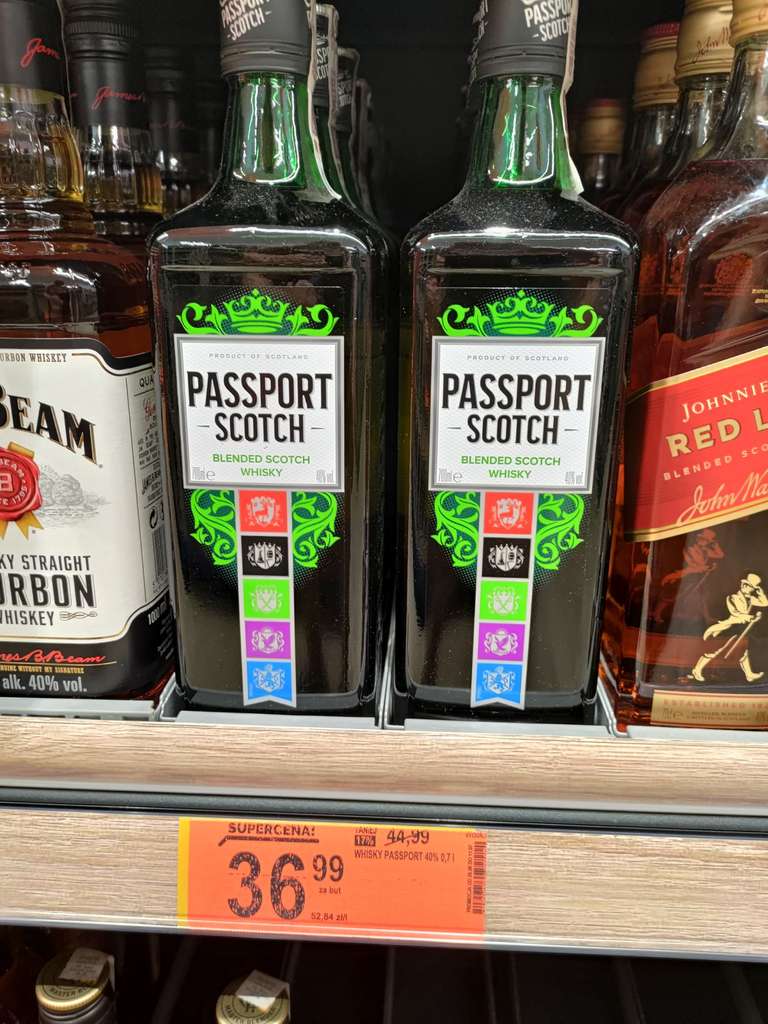 Whisky Passport w Biedronce