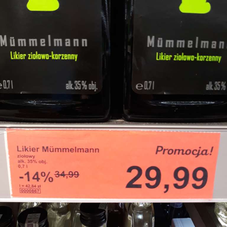 Mümmelmann (Mummelmann) Likier ziołowo-korzenny