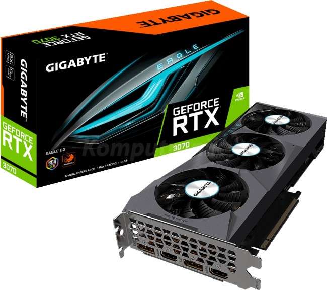 Gigabyte GeForce RTX 3070 EAGLE 8GB 2.0 LHR