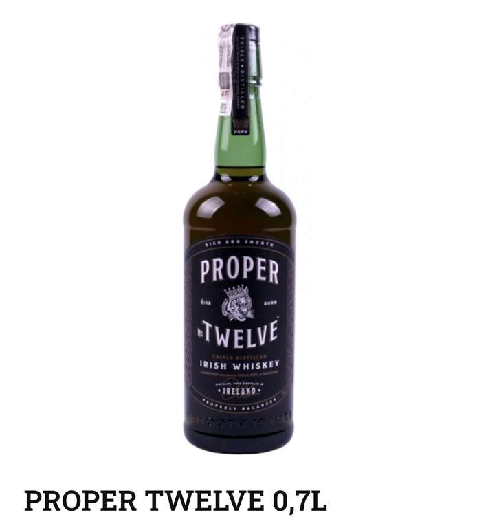 Whisky Whiskey Proper No. Twelve 0.7 La Cave