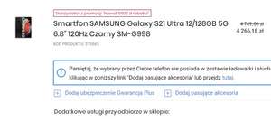 Samsung Galaxy S21 Ultra po obniżce Samsung Summer +czajnik Xiaomi Mi Smart Kettle Pro w promocji Media Expert