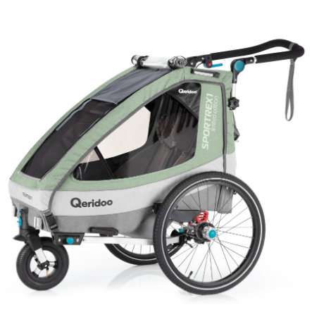 Przyczepka rowerowa dla jednego dziecka Qeridoo Sportrex 1
