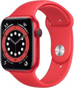 Czerwony Apple Watch 6 GPS + Cellular 44 mm (PRODUCT)RED