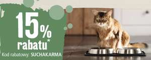 Karma dla kotów -15% na suche karmy dla kotów