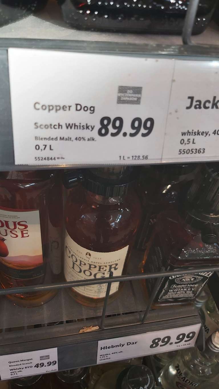Copper Dog 700 ml whisky blended malt