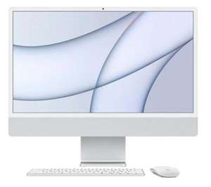 Komputer all-in-one Apple iMac 24'' Retina 4.5K 8GB - 256GB (srebrny)
