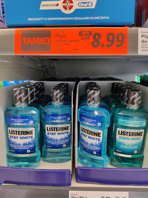Listerine 500 ml (różne rodzaje) - Lidl