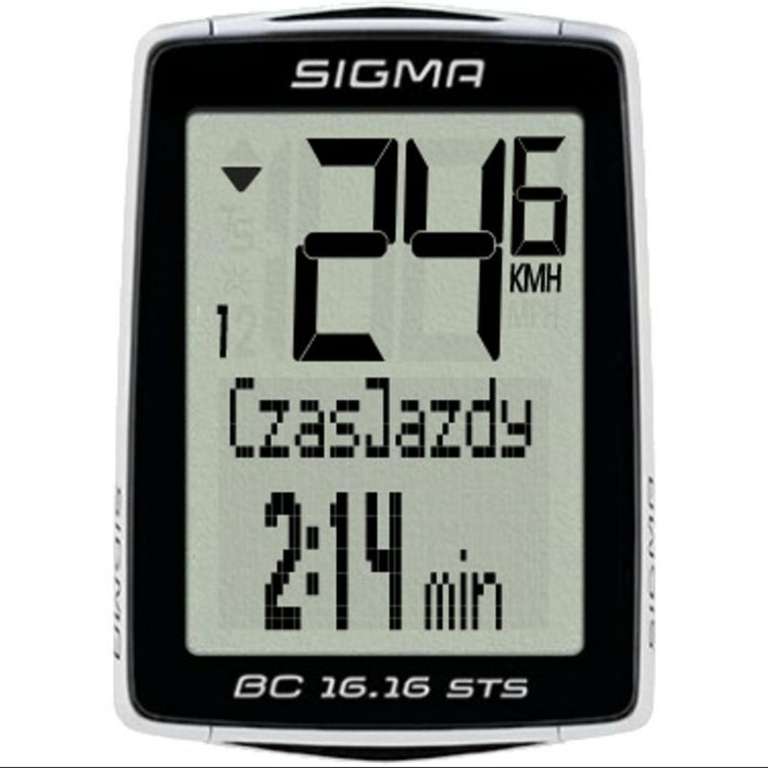 Licznik rowerowy bezprzewodowy Sigma Sport Sport BC 16.16 STS