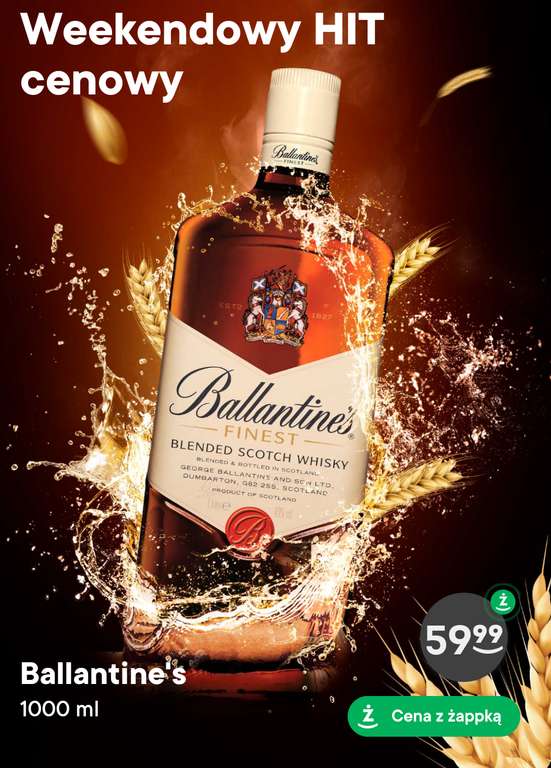 Whisky Ballantines 1L