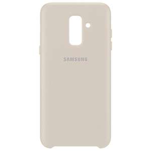 Etui Samsung Dual Layer Cover Galaxy A6 Plus, kremowe