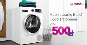 Zwrot do 1000 zł za zakup pralki i suszarki Bosch