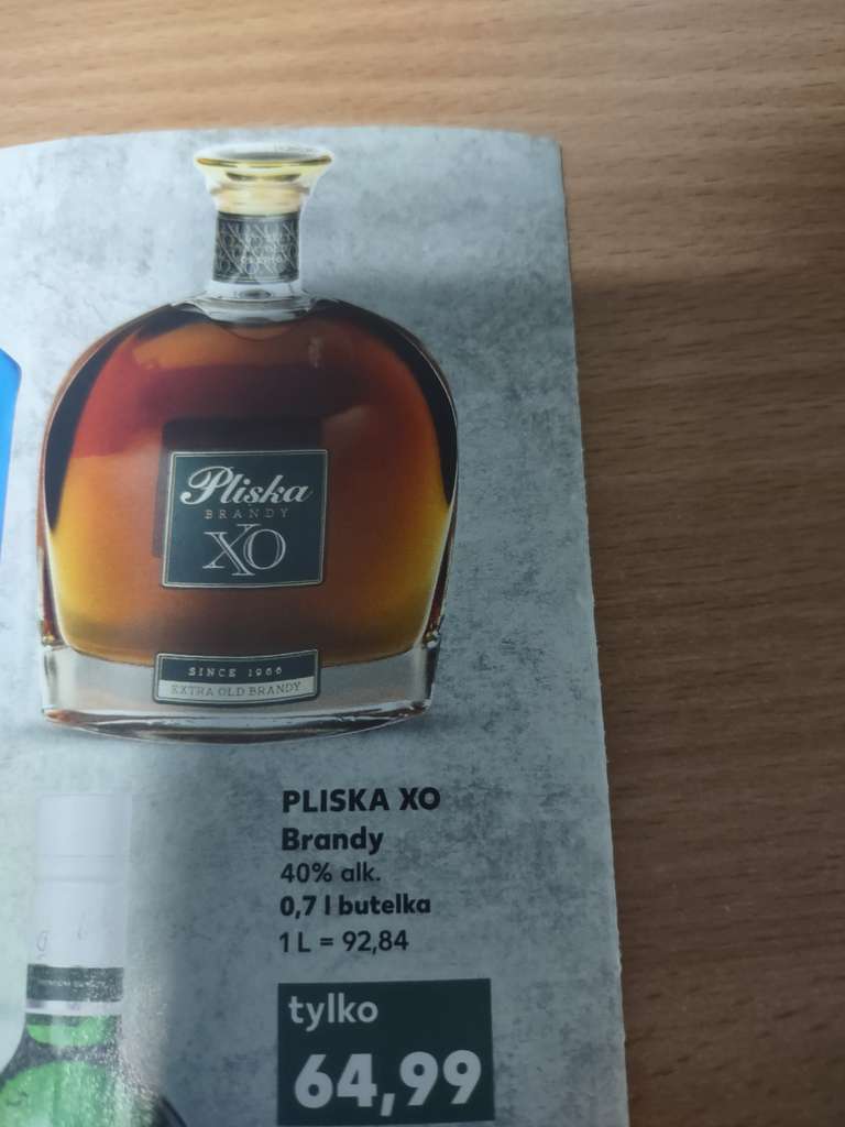 Brandy Pliska XO 0.7 L Kaufland