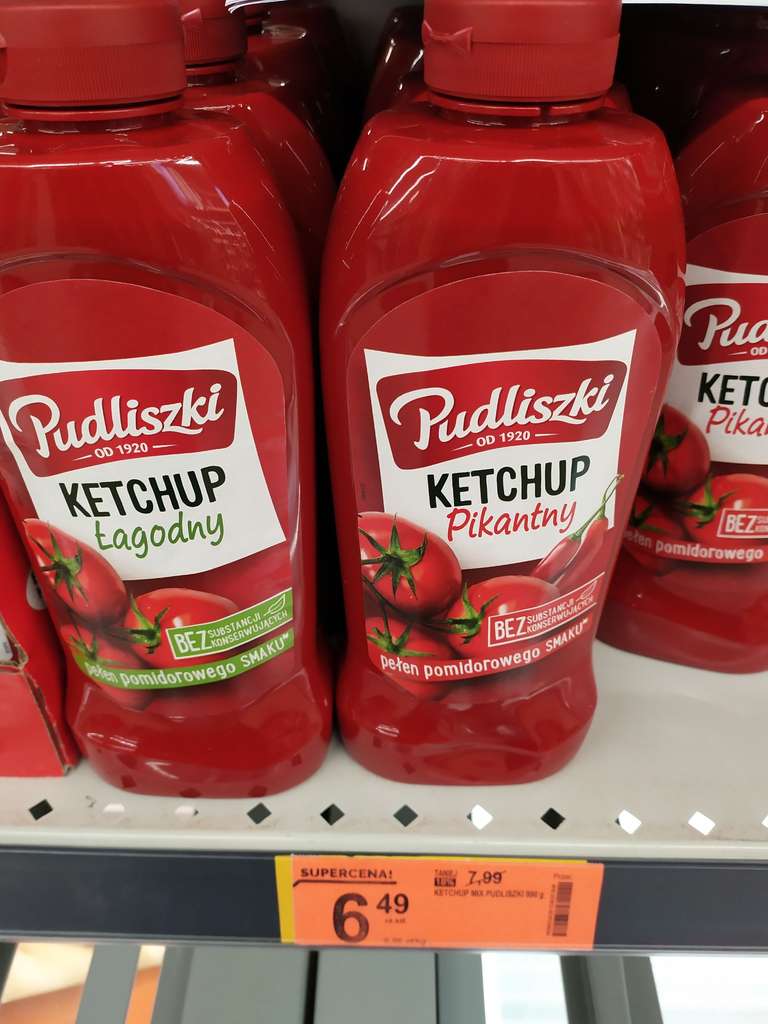 Ketchup pudliszki 990g Biedronka