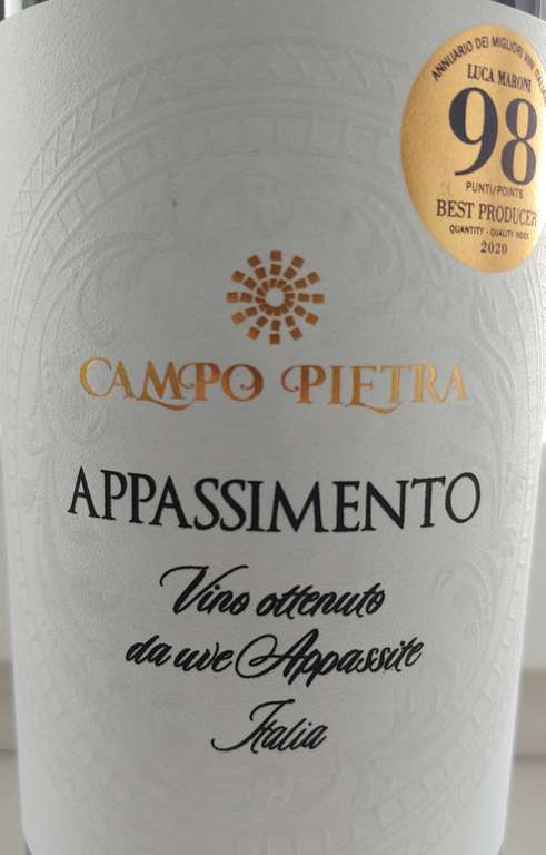 Wino Campo Pietra Appassimento czerwone półwytrawne - Biedronka