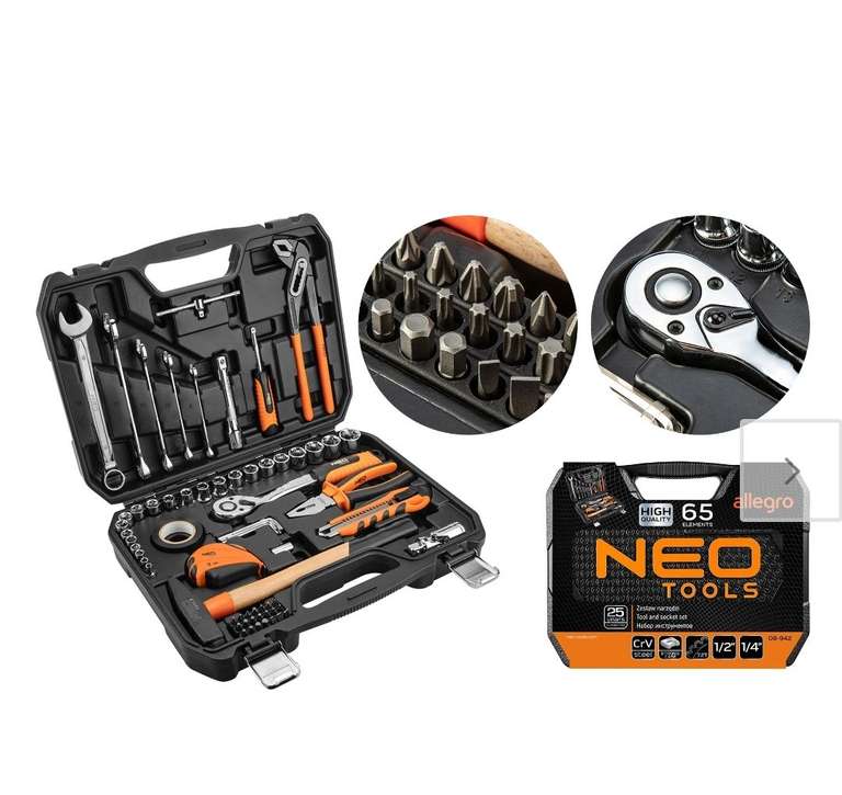 Zestaw narzędzi Neo Tools 08-942 Allegro 65 el.