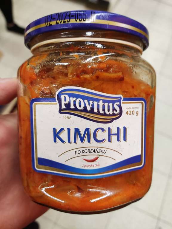 Kimchi provitus (kapusta) Kaufland Zielona Góra
