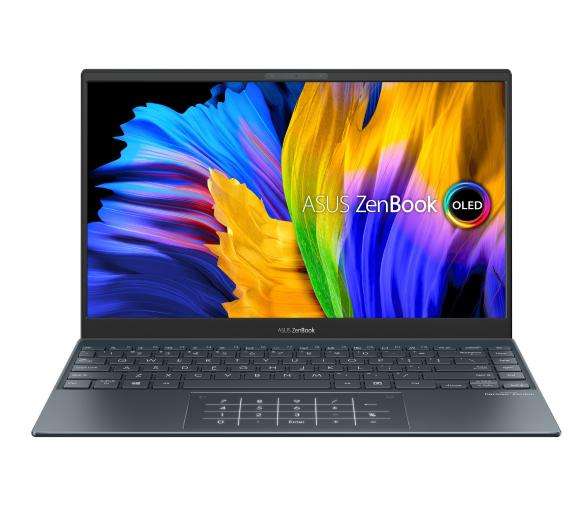 Laptop Asus Zenbook 13 (OLED 400nitów 100%srgb, i5 1035G4, 16GB ram, 512GB ssd, win10)