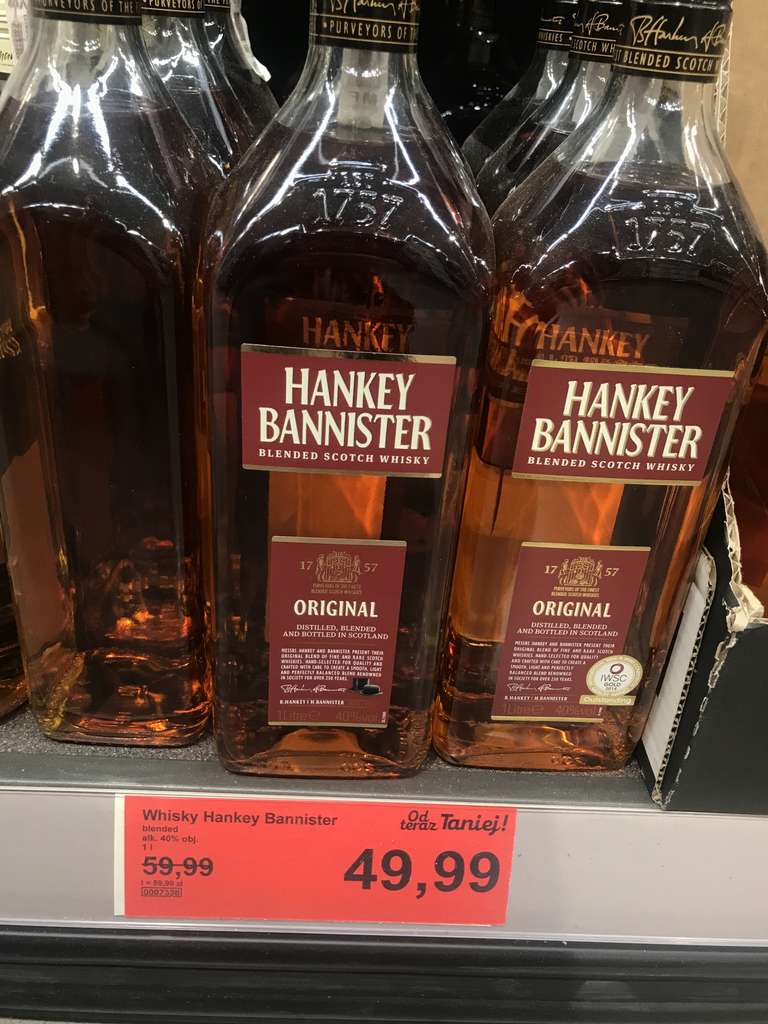 Whisky Hankey Bannister 1l @ Aldi