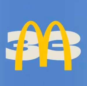 Mata x McDonald's | zestaw potrójny cheeseburger + średnie frytki + Matcha Latte
