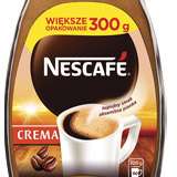 !!300g !! Kawa rozpuszczalna Nescafe Crema - 300g, większe opakowanie