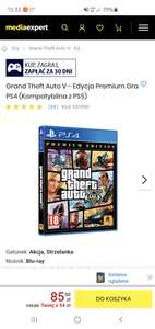 Grand Theft Auto V - Edycja Premium (PS4)