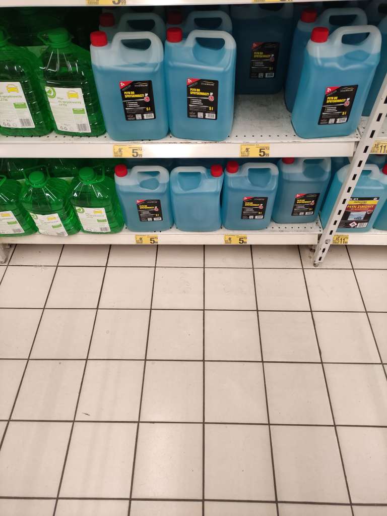 Auchan promocja na płyny do spryskiwaczy 5l