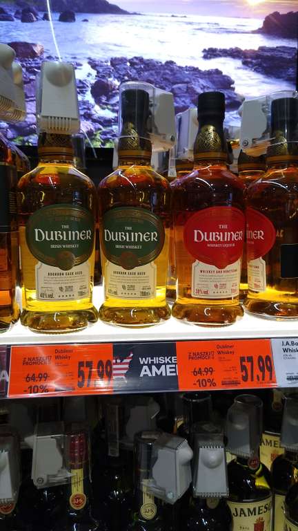 Dubliner Whiskey Likier 30%, Dubliner Irish Whiskey 40% -0,7l Kaufland