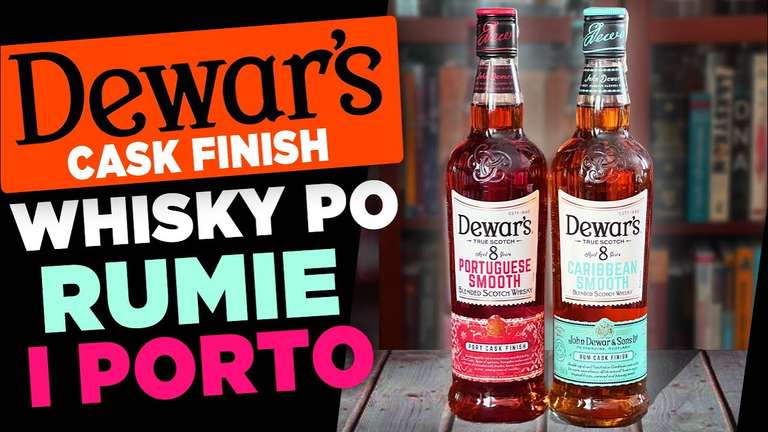 Whisky Dewar's 8yo Portuguese i Caribbean smooth 0.7 Biedronka