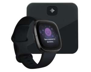 Smartwatch Fitbit sense (czarny lub złoty) + inteligentna waga Aria Air @OleOle!