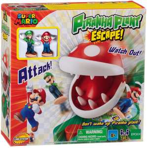 Zabawka dla dzieci Super Mario Piranha Plant Escape (Gra zręcznościowa "Ucieczka przed piranią") EPOCH Games 7357