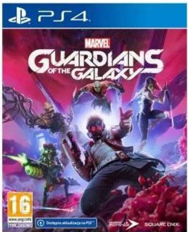 Marvel’s Guardians of the Galaxy PS4 (możliwe 143,10zł przy płatności TWISTO)