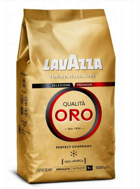 Kawa ziarnista Lavazza Qualita Oro 1000 g. NEO24 - oryginał