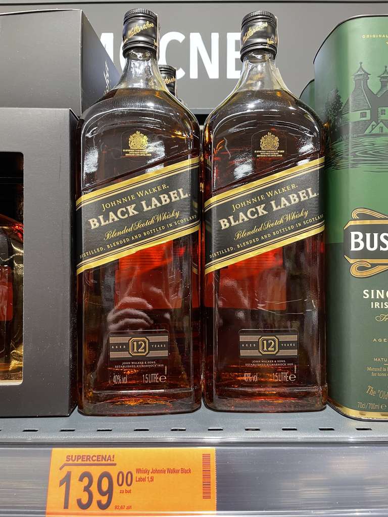 Whisky Johnnie Walker Black Label 1,5L @biedronka