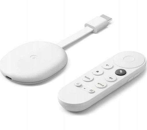 Odtwarzacz multimedialny Google Chromecast 4.0 (Google TV, 4K)