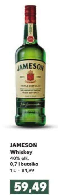 Whisky Jameson i inne Kaufland