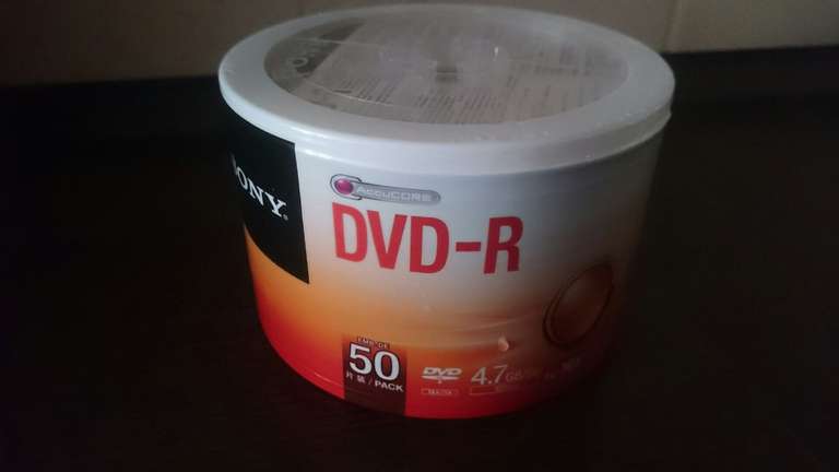 Kaufland Sony DVD-R / CD-R 50 szt.