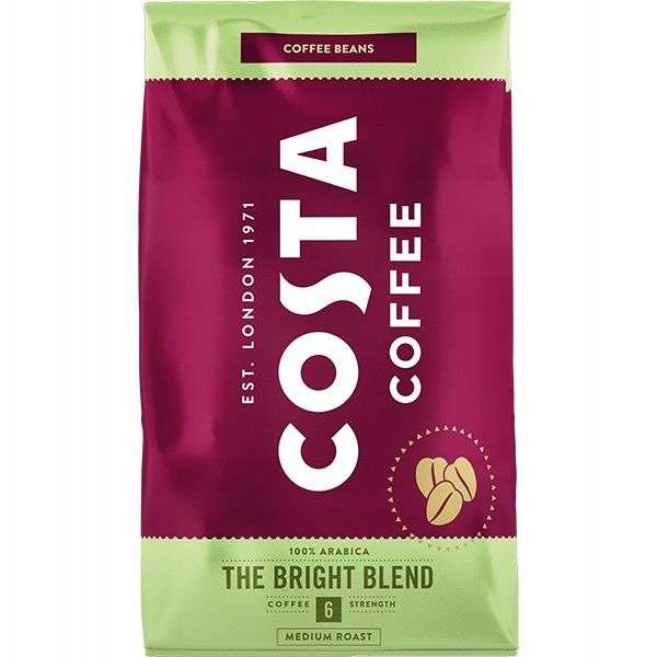 Kawa ziarnista Costa Coffee The Bright Blend 1 kg