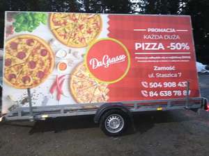 Duża pizza -50% dagrasso w środę w Zamościu