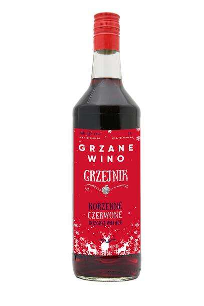 Czerwone wino grzane Grzejnik 1L z darmową dostawą - Warszawa @ JOKR