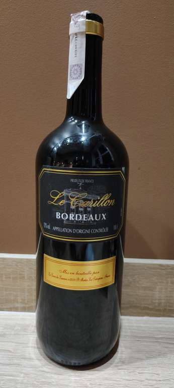 Wino Le Carillon Bordeaux 1l Biedronka