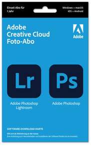 Adobe Cloud Plan fotograficzny (20 GB) roczna subskrypcja (87,85€)