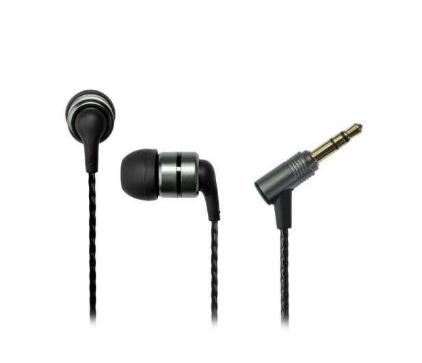 Słuchawki dokanałowe przewodowe SoundMagic E80 Black-Silver