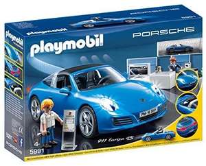 Playmobil 5991 Porsche 911 Targa 4S i Playmobil 9887 Betoniarka
