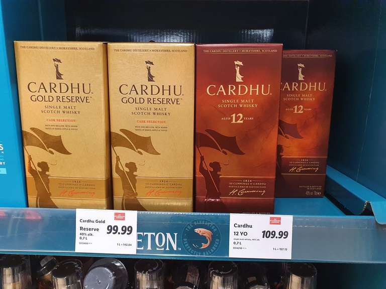 Cardhu 12yo whisky single malt