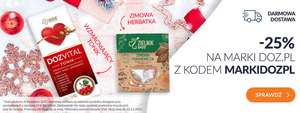 Doz.pl - darmowa dostawa i rabat 25% na produkty marki Doz MWZ 50 zł