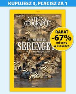 National Geographic 3 numery - darmowa dostawa do domu