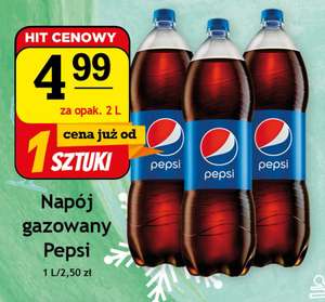Pepsi 2L (2.50 zł / Litr) @Gram Market