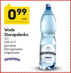 Woda mineralna Staropolanka 1.5L  -  Eko